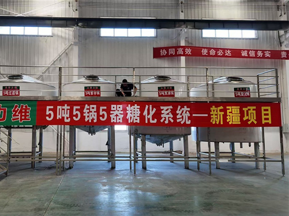 迎江精酿啤酒设备厂—5吨精酿啤酒设备—新疆项目